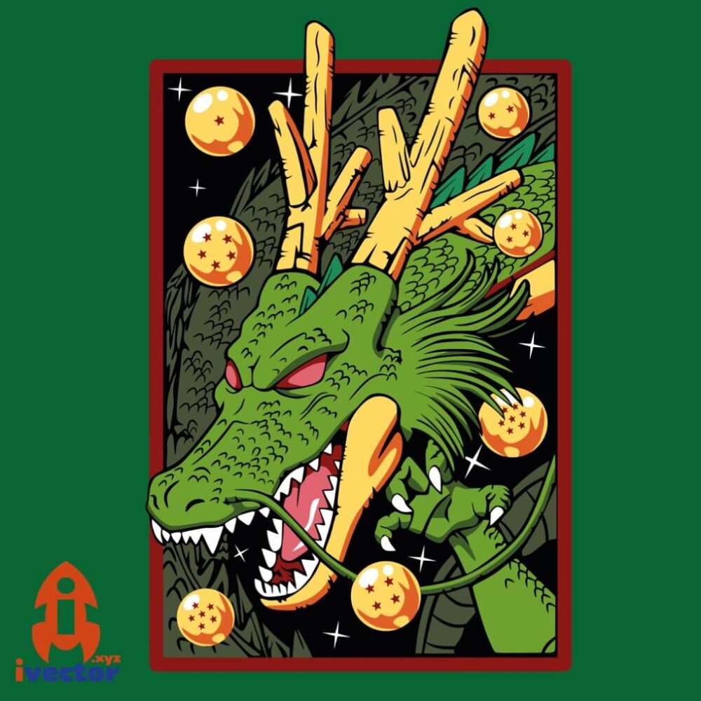 Shenlong Vector completamente editable eps pdf