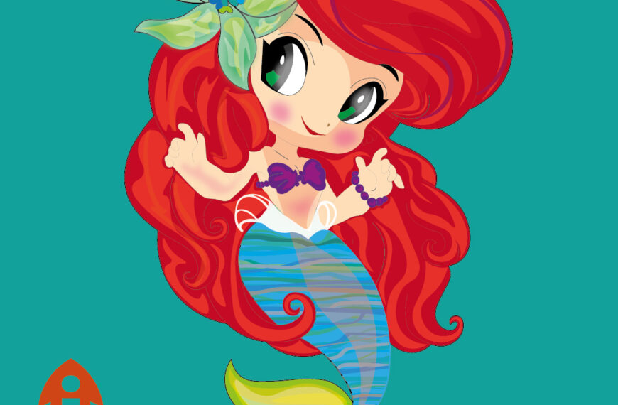 Sirenita Linda vector eps