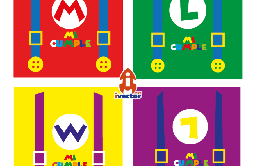 Trajes Super Mario Bros corte vinil eps pdf
