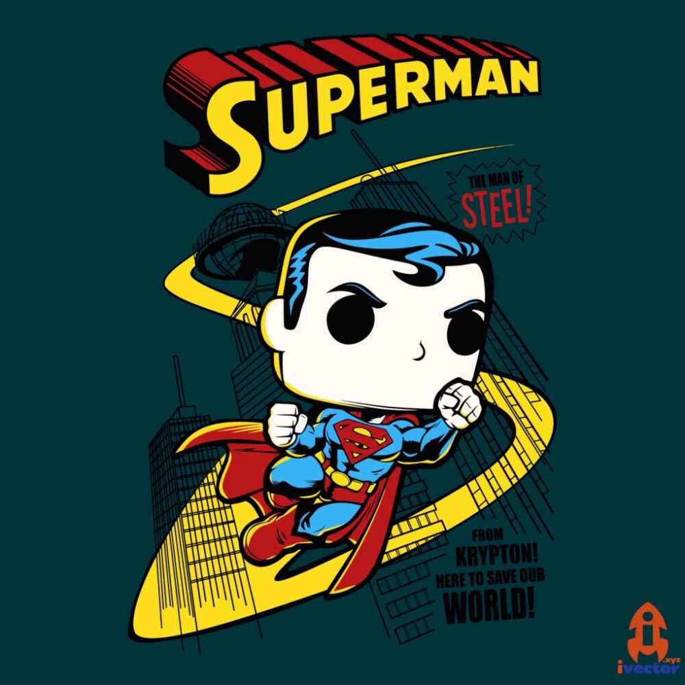 Superman Funko Vector
