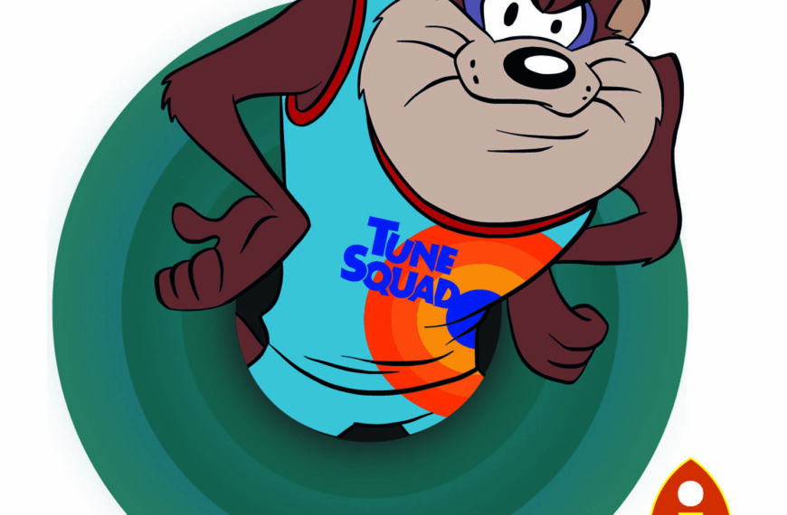 Taz Space Jam Vector Eps PDf Looney Tunes