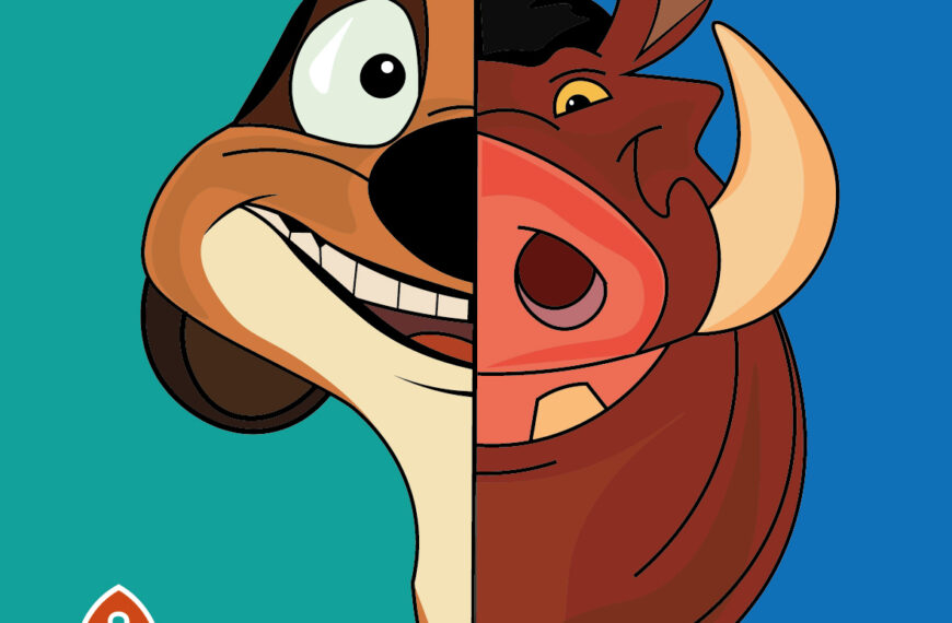 Timon and Pumba Rostro Vector Eps Pdf