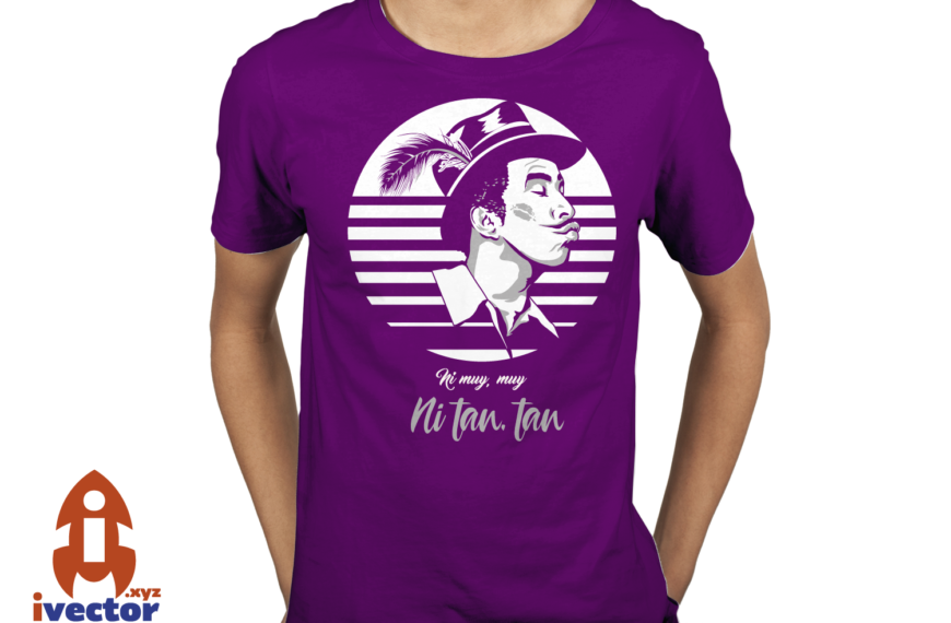Ni muy muy…ni tan tan.. Tin tan vector