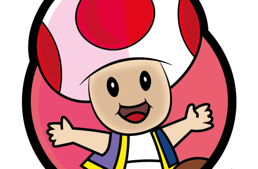 Toad Mario Bross vector EPS PDF