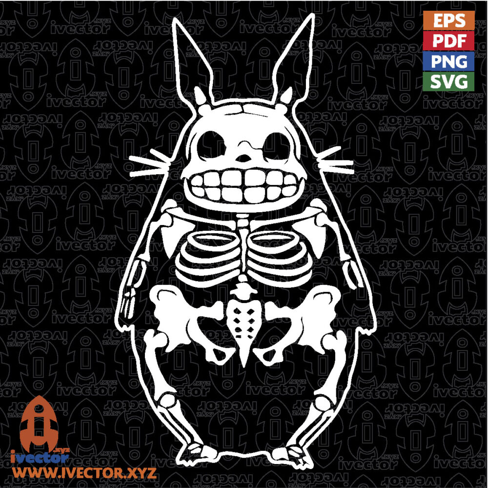 totoro-esqueleto-vector_Mesa-de-trabajo-1 VECTORES Y RECURSOS