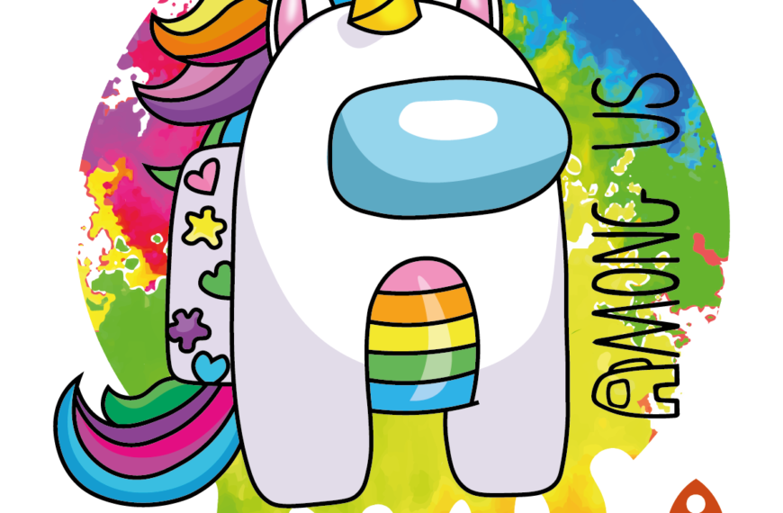 Unicornio Among US Vector Eps PDf