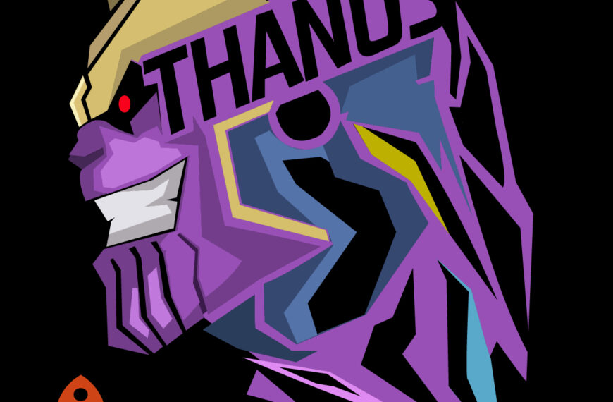 Thanos abstracto vector Eps Pdf