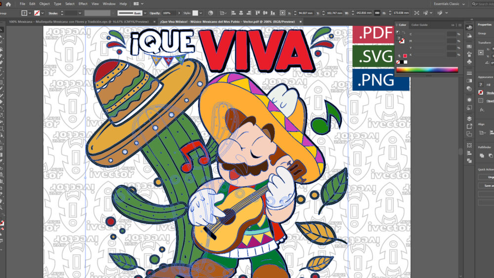¡Que-Viva-Mexico-Musico-Mexicano-del-Mes-Patrio-–-Vector_Mesa-de-trabajo-2 ¡Que Viva México! | Músico Mexicano del Mes Patrio – Vector
